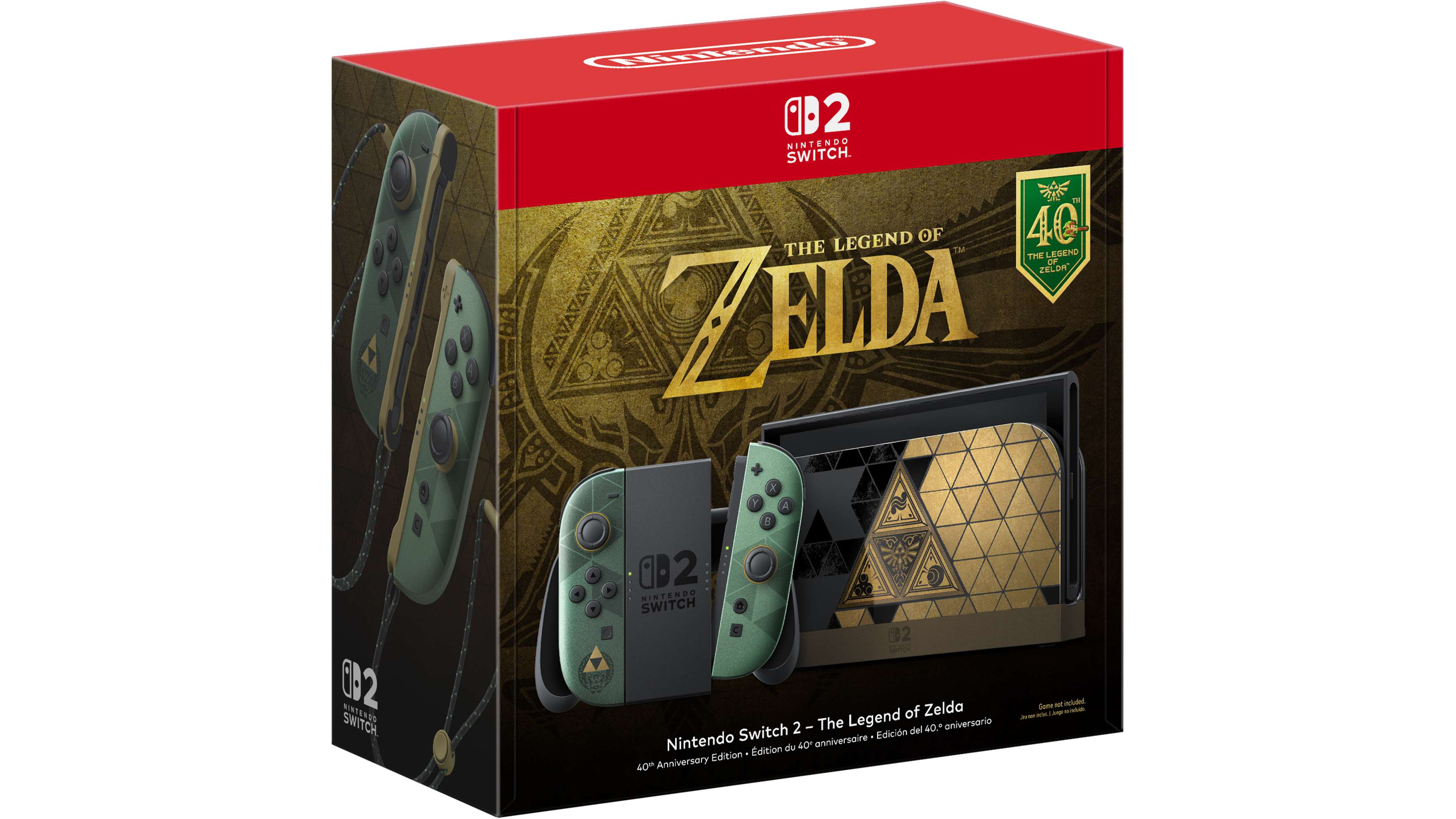 Nintendo Switch™ 2 –The Legend of Zelda™ – 40th Anniversary